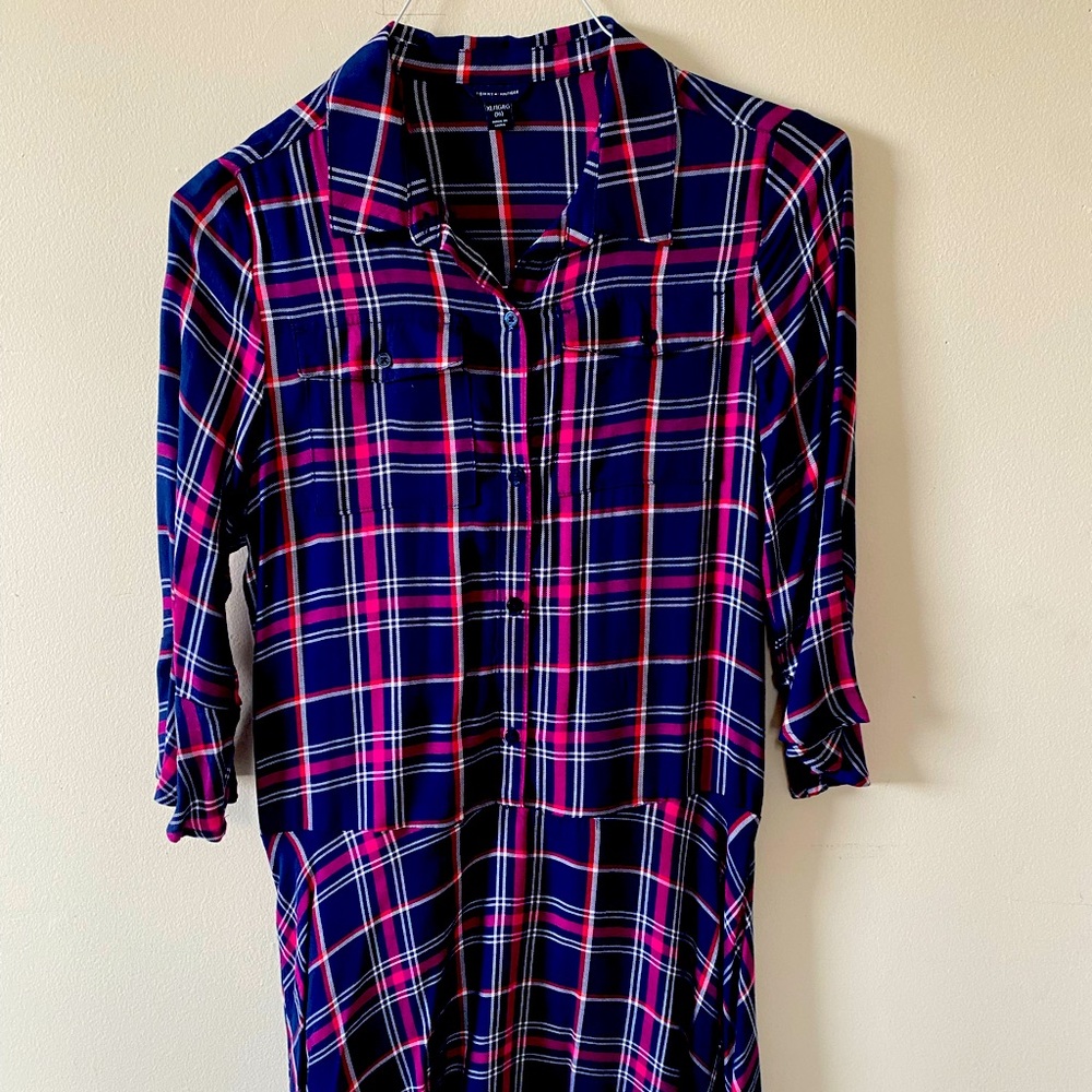 Beautiful plaid Tommy Hilfiger big girl dress